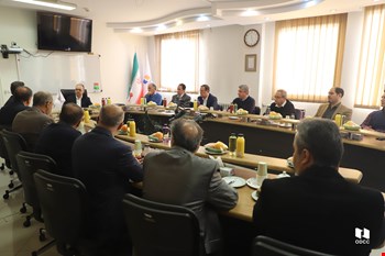بازدید مهندس جوادی از ساختمان پروژه توسعه و تثبیت ظرفیت پالایشگاه نفت آبادان (PMO)