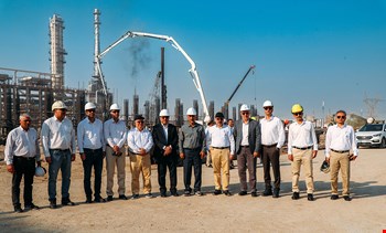 بازدید مدیرعامل شرکت ملی مهندسی و ساختمان نفت از پروژه‌های ODCC در آبادان