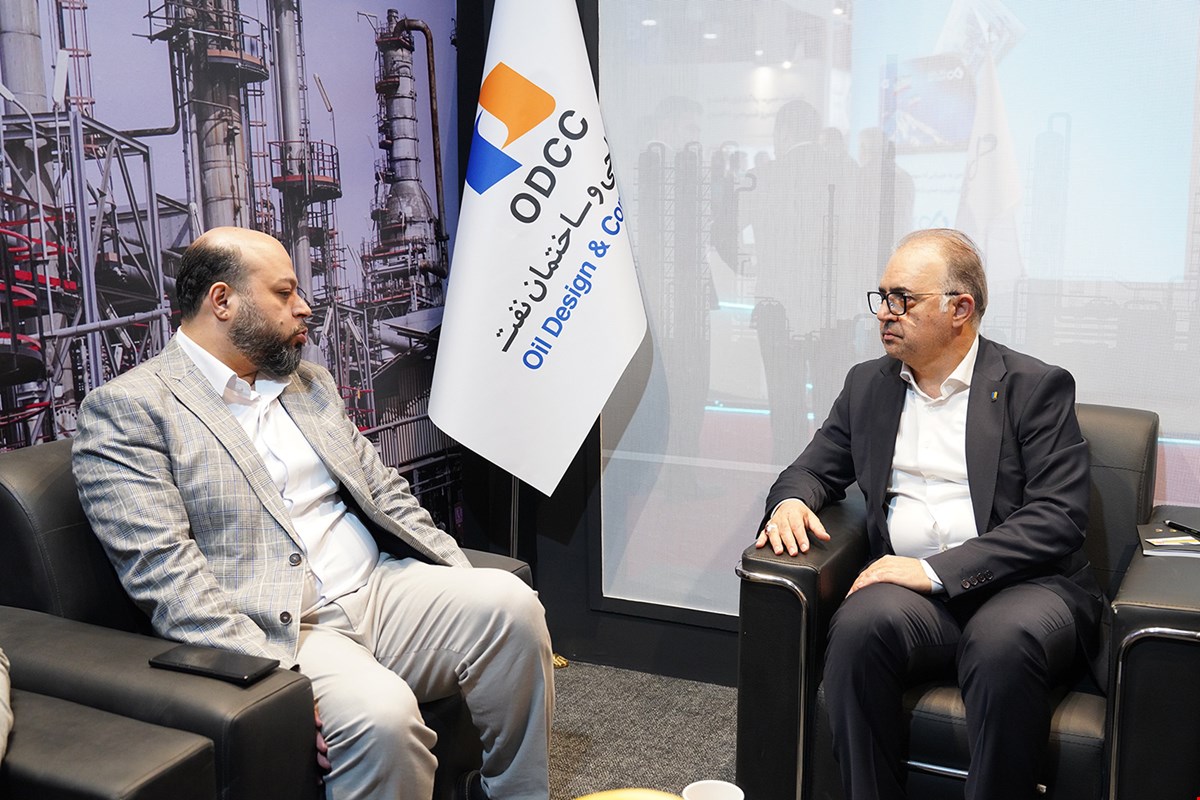 نشست مشترک ODCC با مدیران پروژه میدان نفتی شادگان در روز دوم نمایشگاه